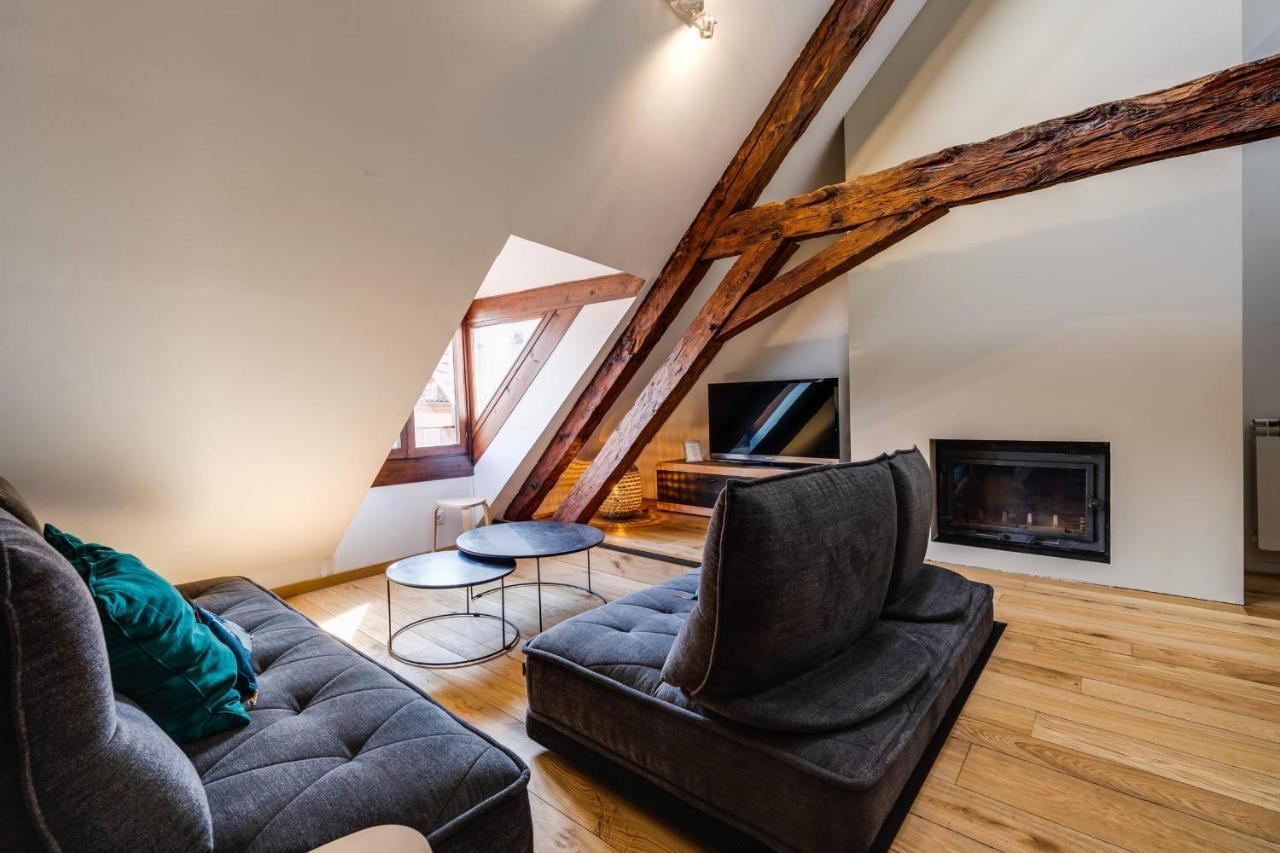 Le Septqatre - Grand Triplex Au Coeur De La Vieille Ville Annecy Kültér fotó