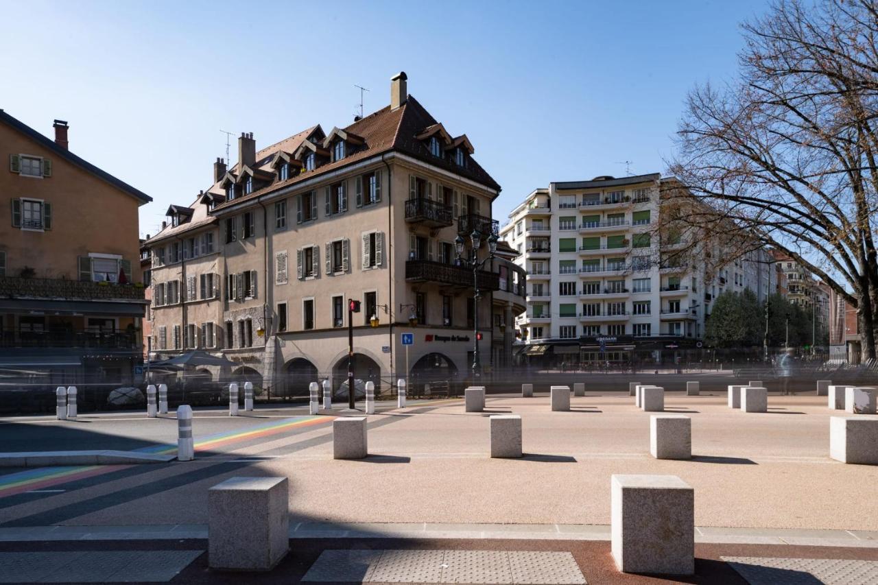 Le Septqatre - Grand Triplex Au Coeur De La Vieille Ville Annecy Kültér fotó